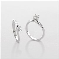 Anneau Giorgio Visconti Femme in Or Diamante 0.42 Ct AB16602 - AB16602